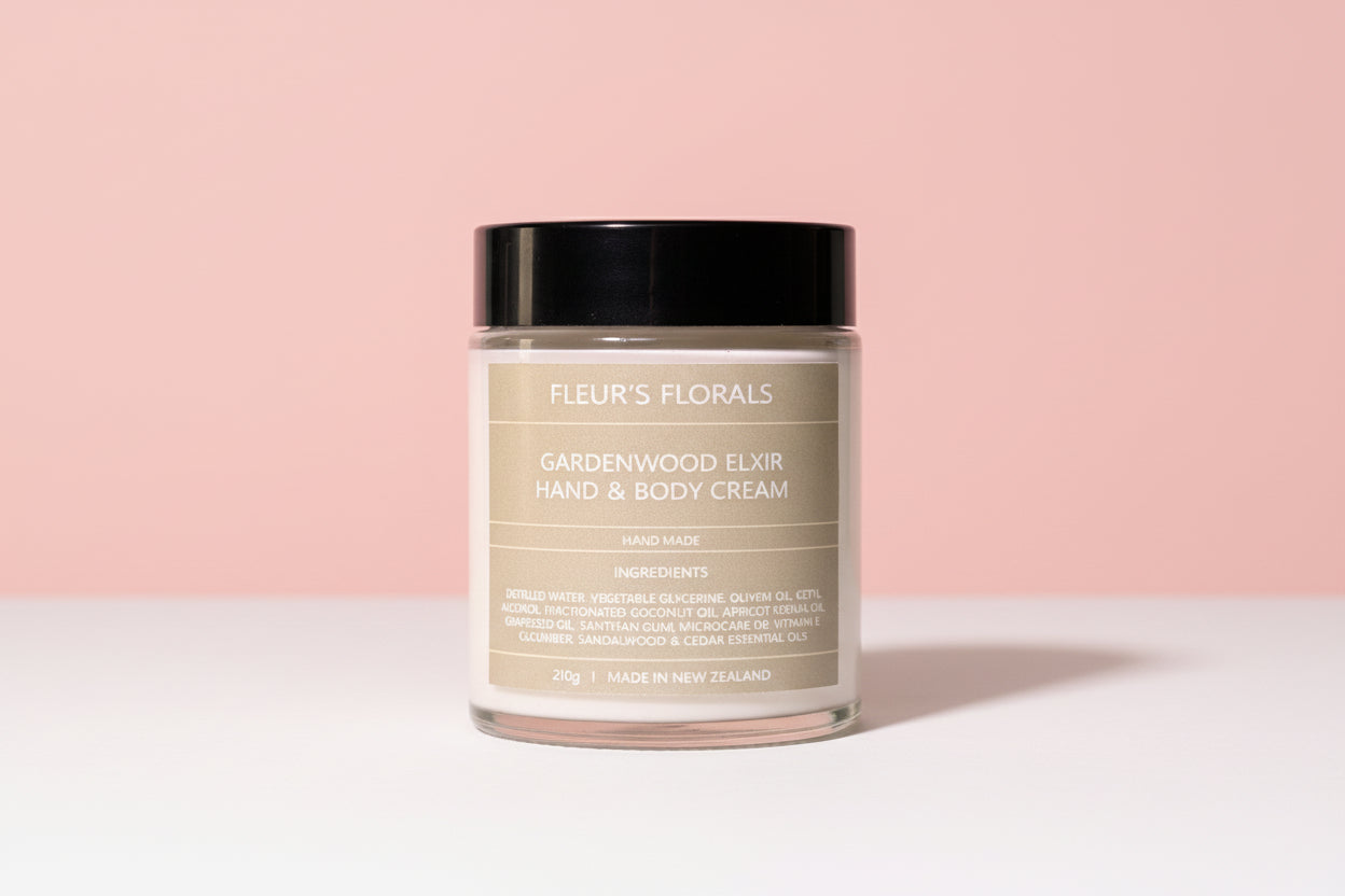 Garden Wood Elixir - Cucumber, Sandalwood & Cedar / Hand & Body Cream