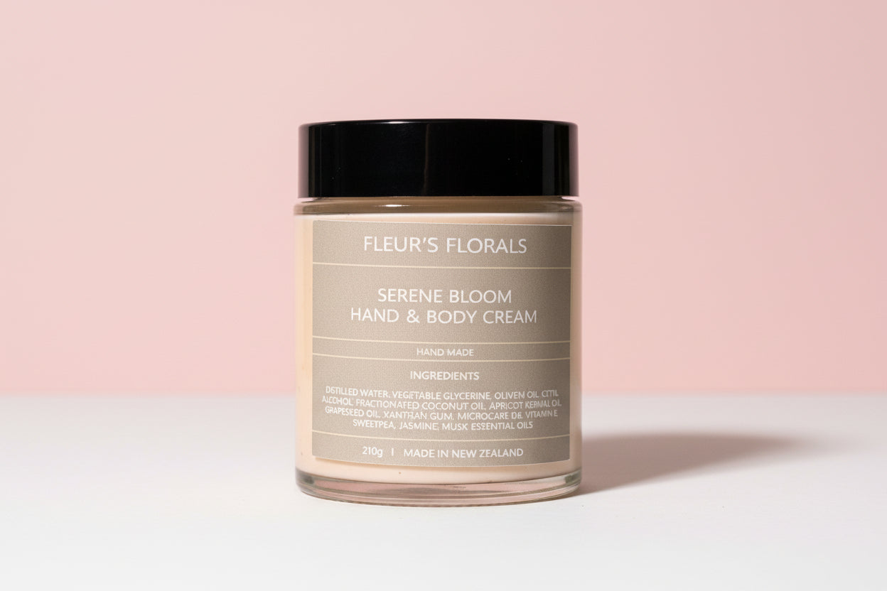 Serene Bloom - Sweet Pea, Jasmine & Musk / Hand & Body Cream